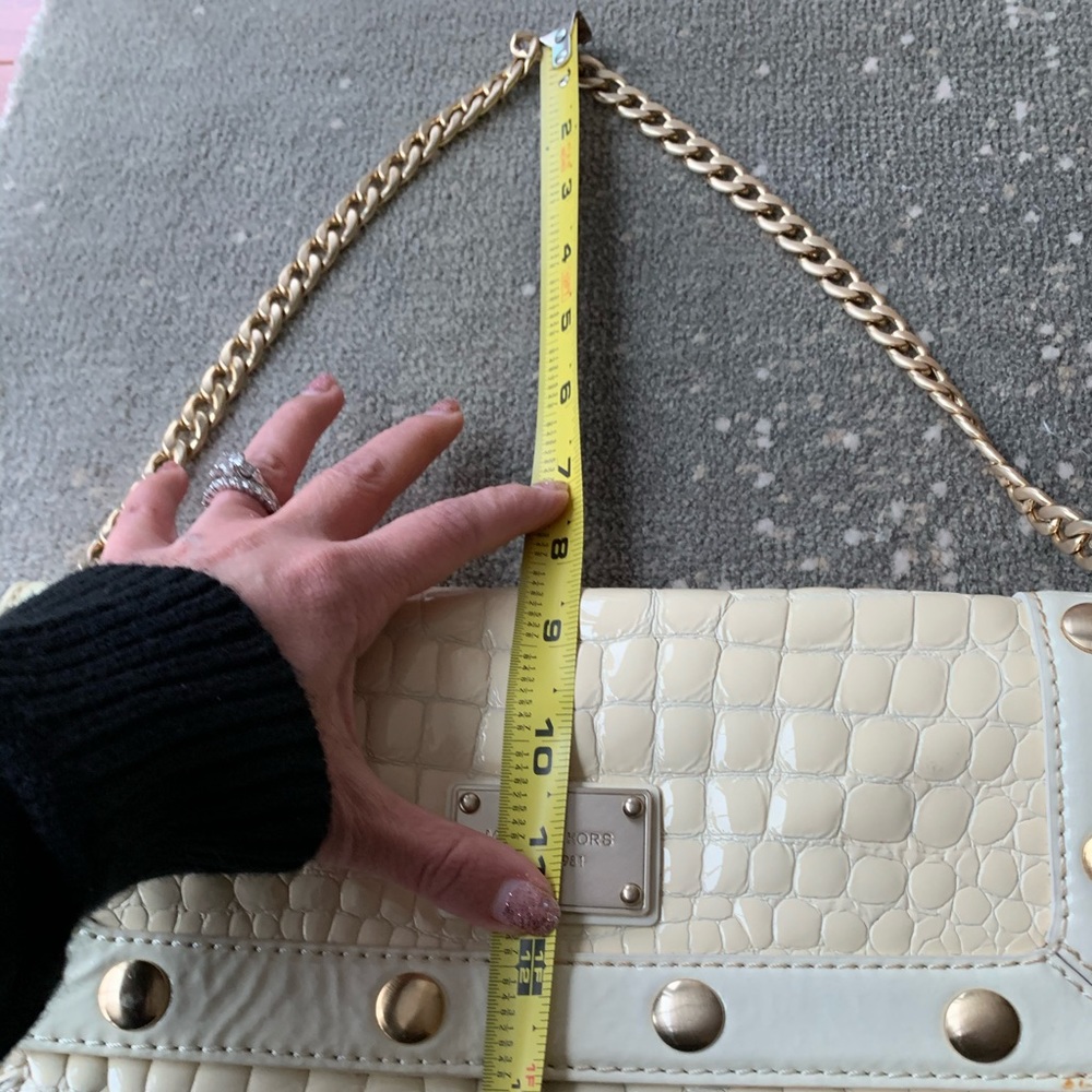 Michael Kors Special Edition Embossed Patent Leather Clutch - Picture 8 of 8